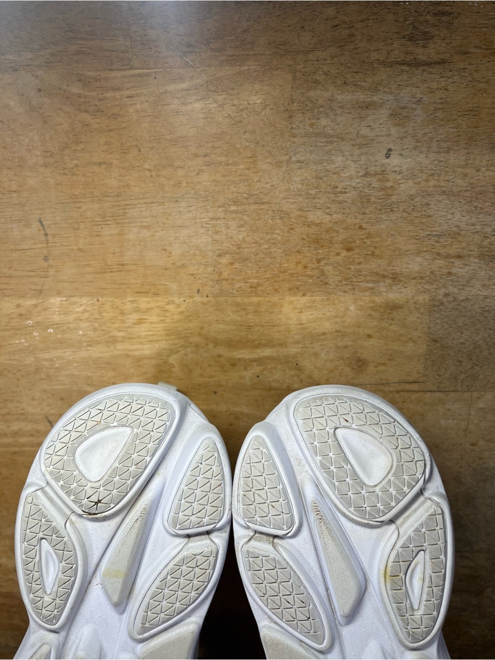 Hoka One One Bondi 8 REFLECTIVE Womens Size 8.5 (B) Running Shoes Sneakers White - Picture 12 of 15